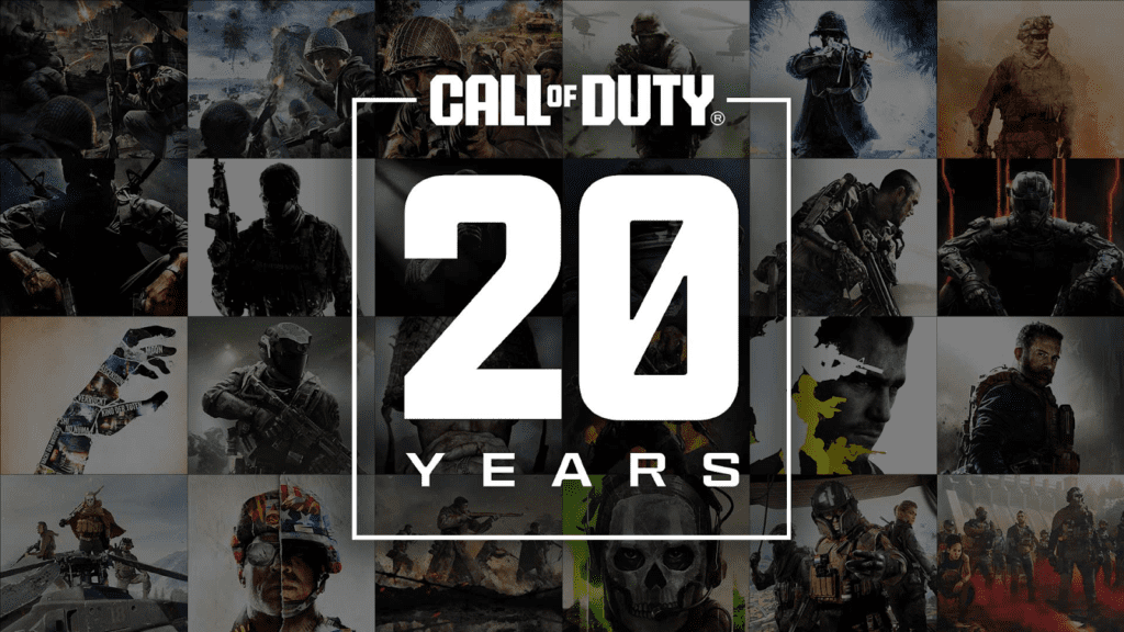 Call of Duty 20 anos