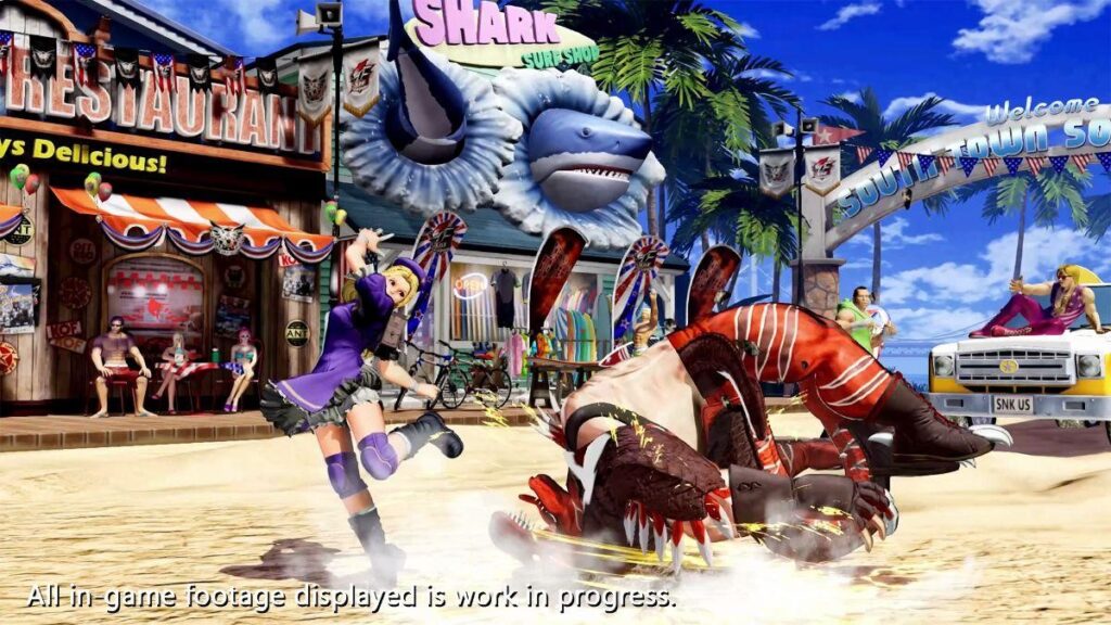 Trecho da Gameplay da Hinako Shijo/ Foto Reprodução: SNK