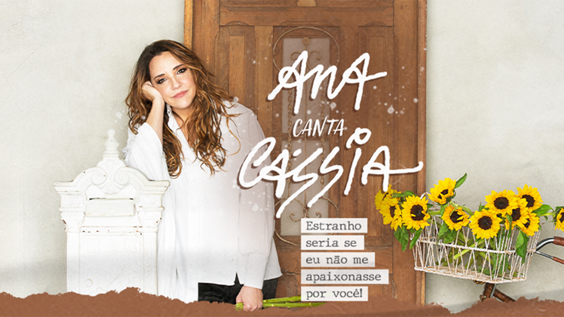 cartaz da turnê Ana Canta Cássia, da cantora Ana Carolina