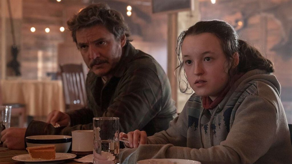 Joel (Pedro Pascal) e Ellie (Bella Ramsey) em cena da segunda temporada de The Last of Us