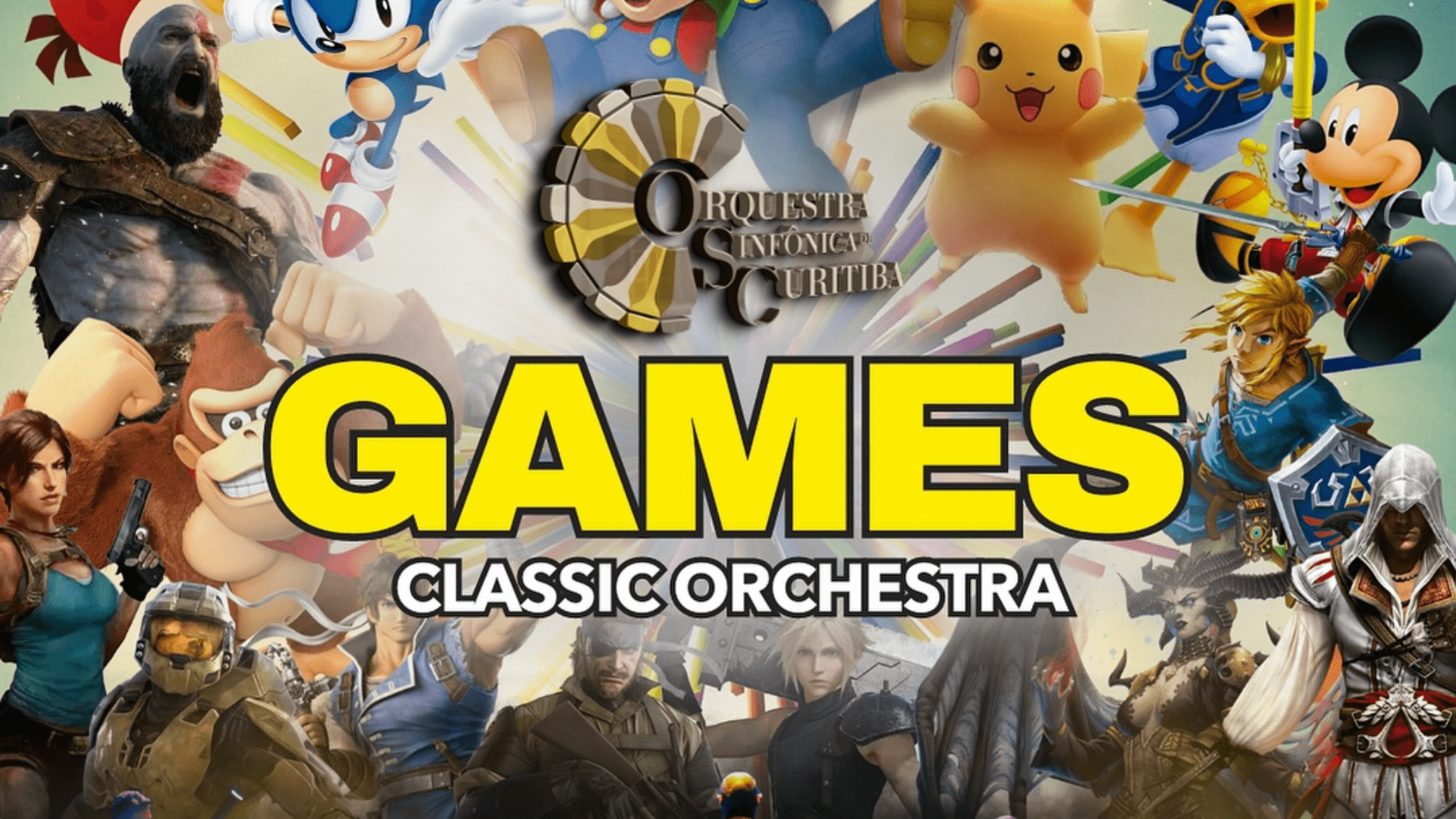 Orquestra Sinfônica de Curitiba tocará músicas de videogames