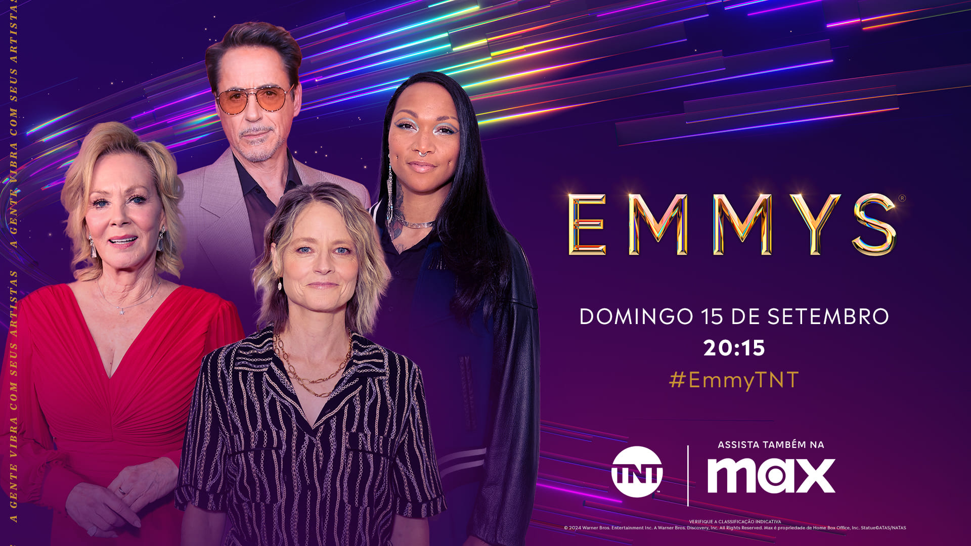 Emmy Awards | TNT e Max Transmitem Ao Vivo a 76ª Edição