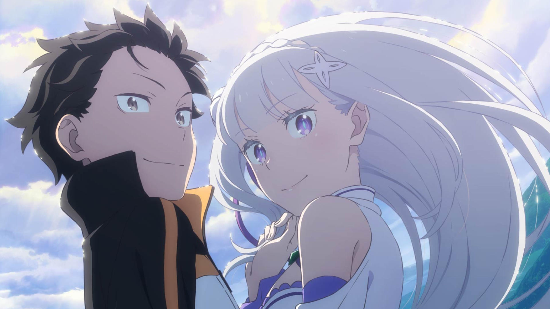 Arte promocional da terceira temporada de Re:Zero - Starting Life in Another World, um dos animes de outono (Foto: Divulgação/MyAnimeList)