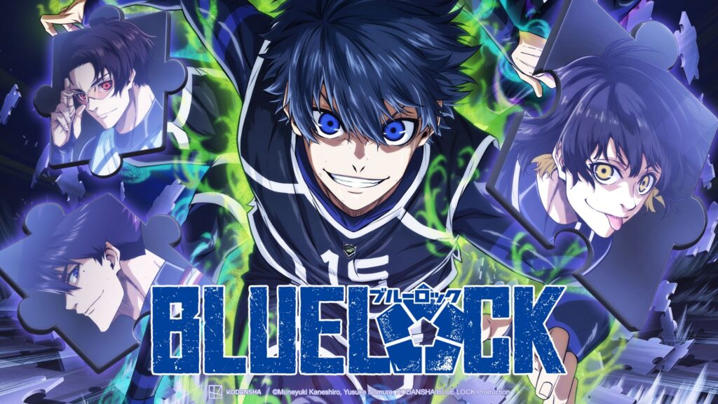 Pôster da 2ª temporada de Blue Lock (Foto: Divulgação/Crunchyroll)