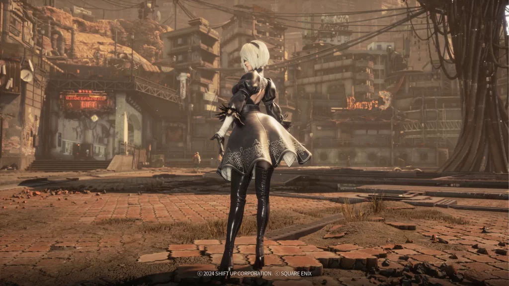 Eve, de Stellar Blade, como 2B, de NieR:Automata (Foto: Divulgação/PlayStation)