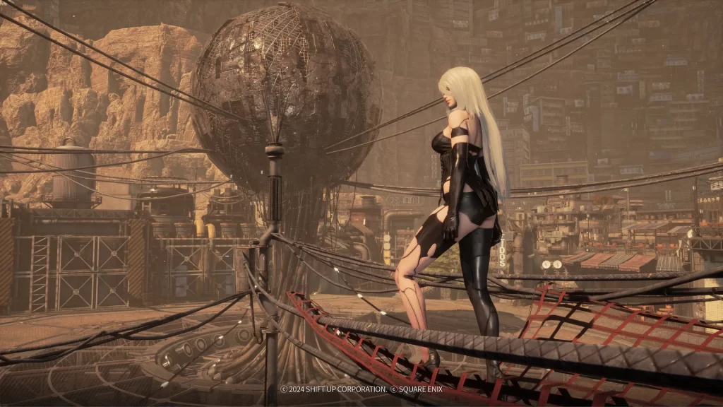 Eve, de Stellar Blade, como A2, de NieR:Automata (Foto: Divulgação/PlayStation)