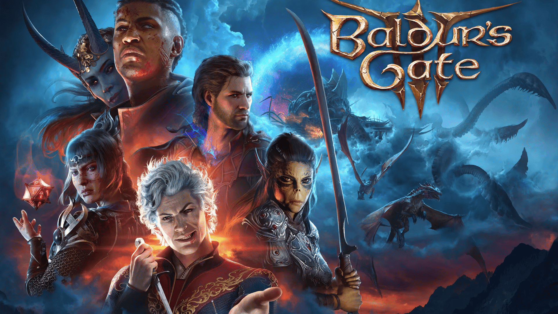 Pôster oficial de Baldur's Gate 3 (Foto: Divulgação/PlayStation Store)