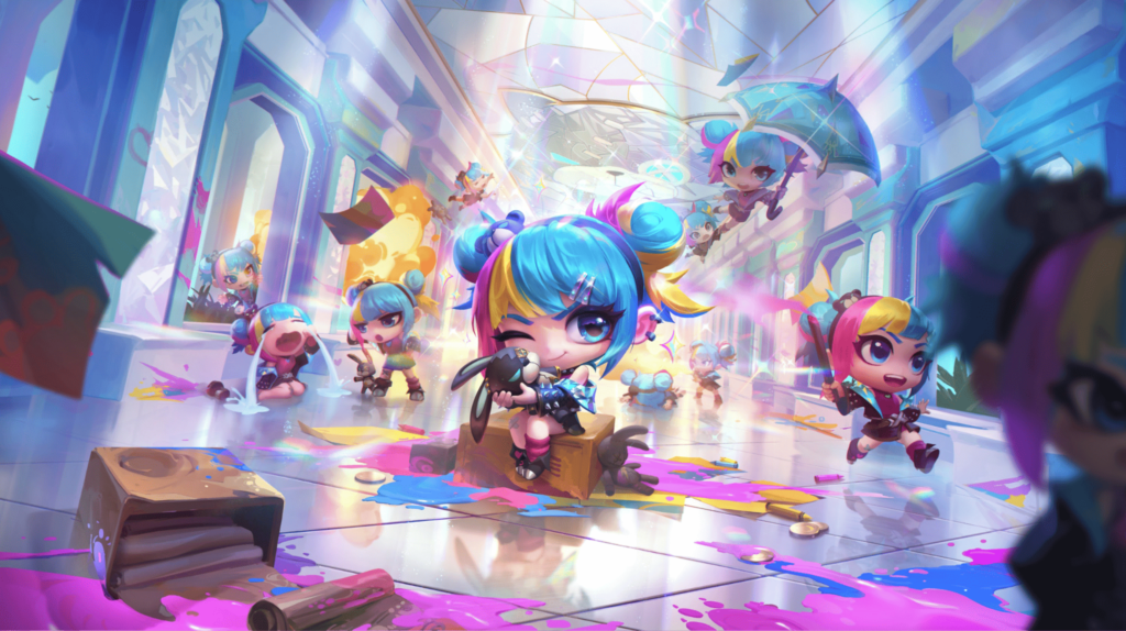 Chibi Prestige Arcane Superfan Annie, de Teamfight Tactics (Foto: Divulgação/Riot Games)