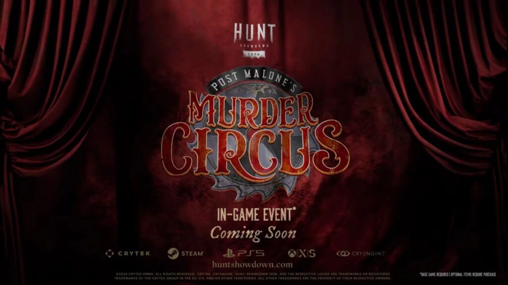 Hunt: Showdown 1896's Post Malone Murder Circus