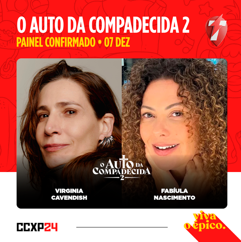 CCXP24 anuncia participação de mais cinco nomes de 'O Auto da Compadecida 2', em painel da H2O Films