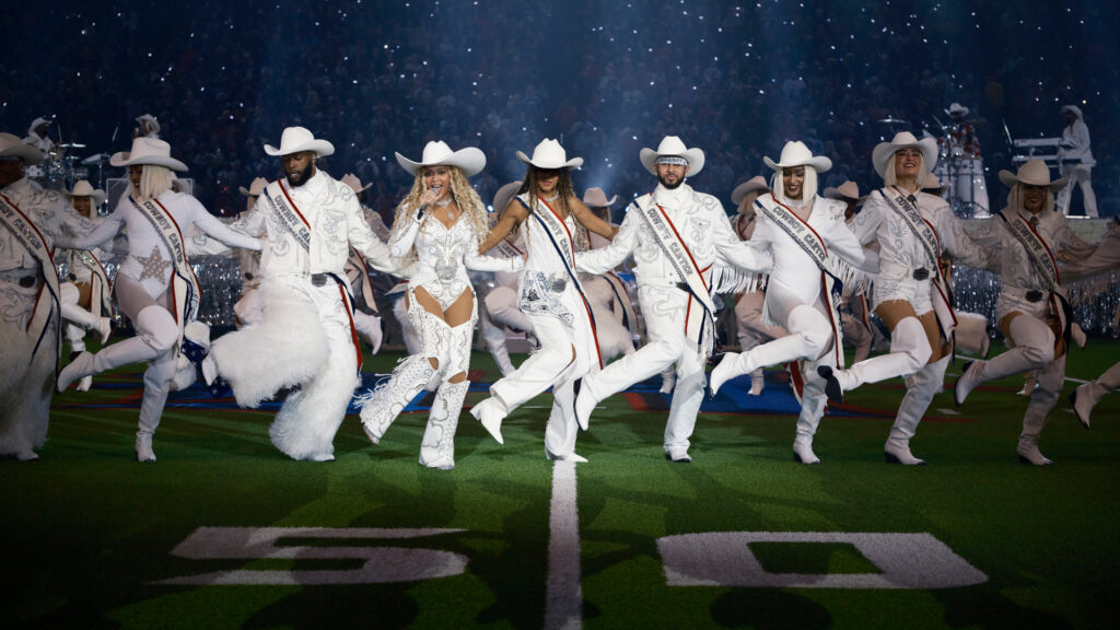 Espetáculo de Beyoncé no intervalo dos Jogos de Natal da NFL