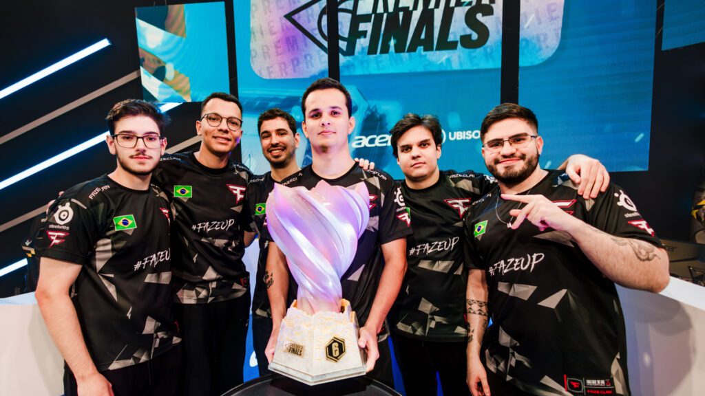 FaZe Clan conquista título de campeã brasileira de Rainbow Six: Siege