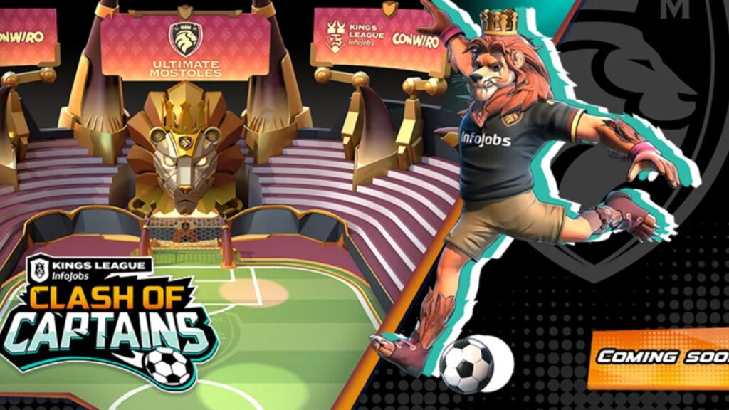 Kings League: Clash of Captains o game oficial da competição de futebol 7