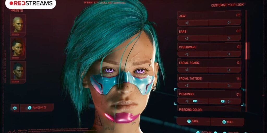 Revelada hoje, a atualização 2.2 de Cyberpunk 2077 será focada em personalização