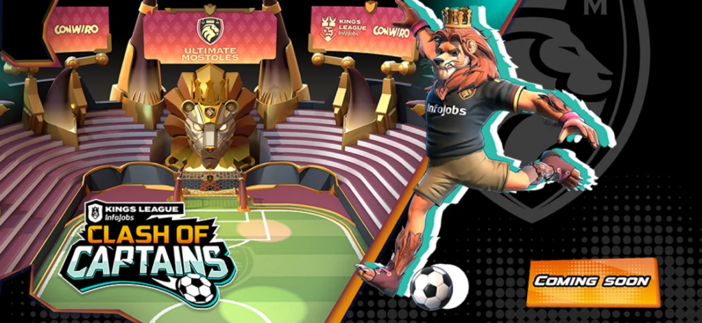 Kings League: Clash of Captains o game oficial da competição de futebol 7