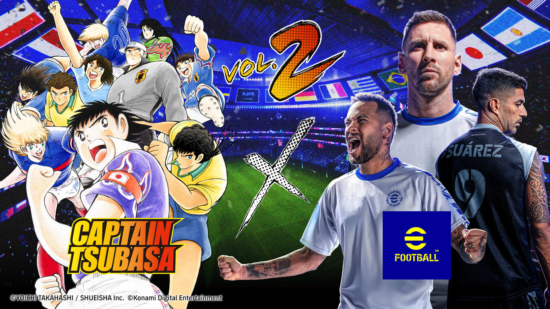 A collab eFootball™ x Captain Tsubasa Volume 2 é anunciada