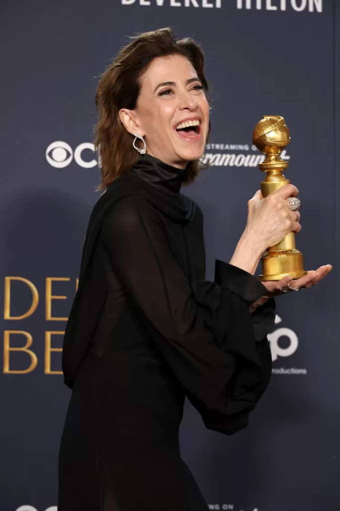 Fernanda Torres ganhou na categoria Melhor Atriz - Filme de Drama