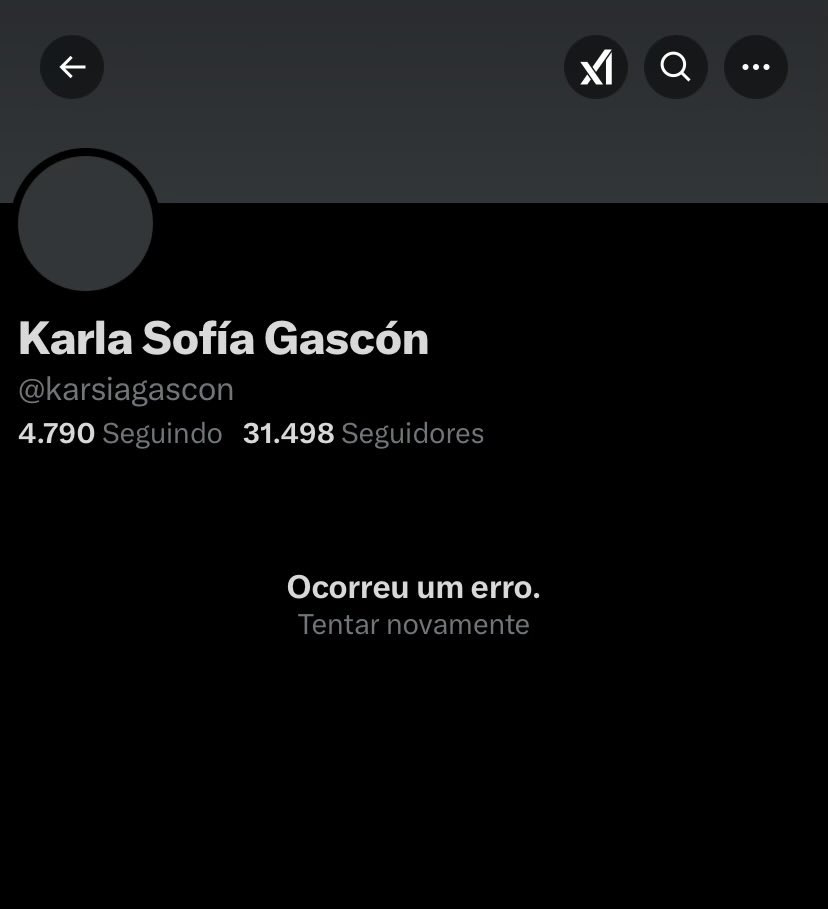 karla sofía gascón twitetr