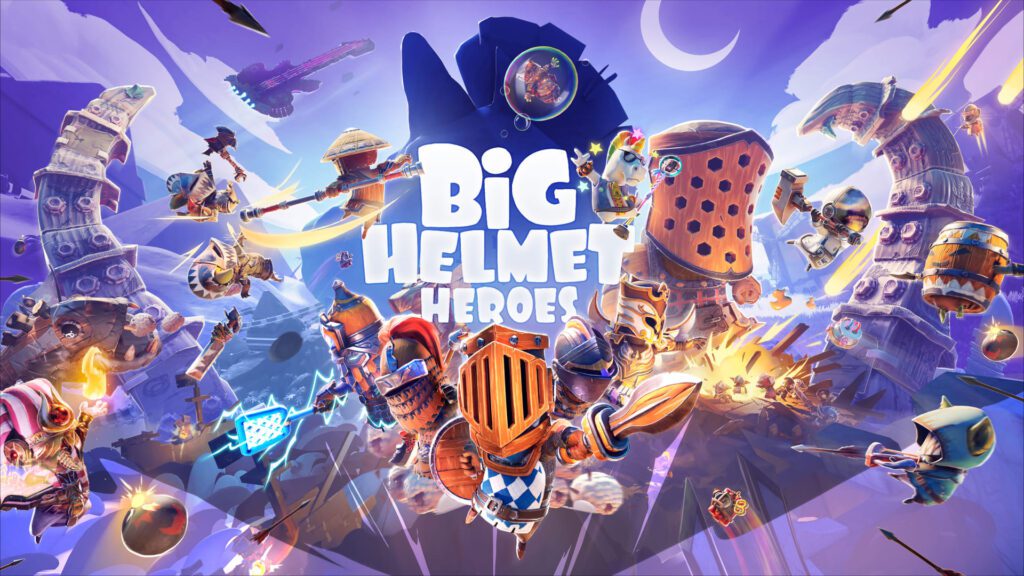 Big Helmet Heroes está sendo lançado hoje para PC, Nintendo Switch, PlayStation 5 e Xbox Series