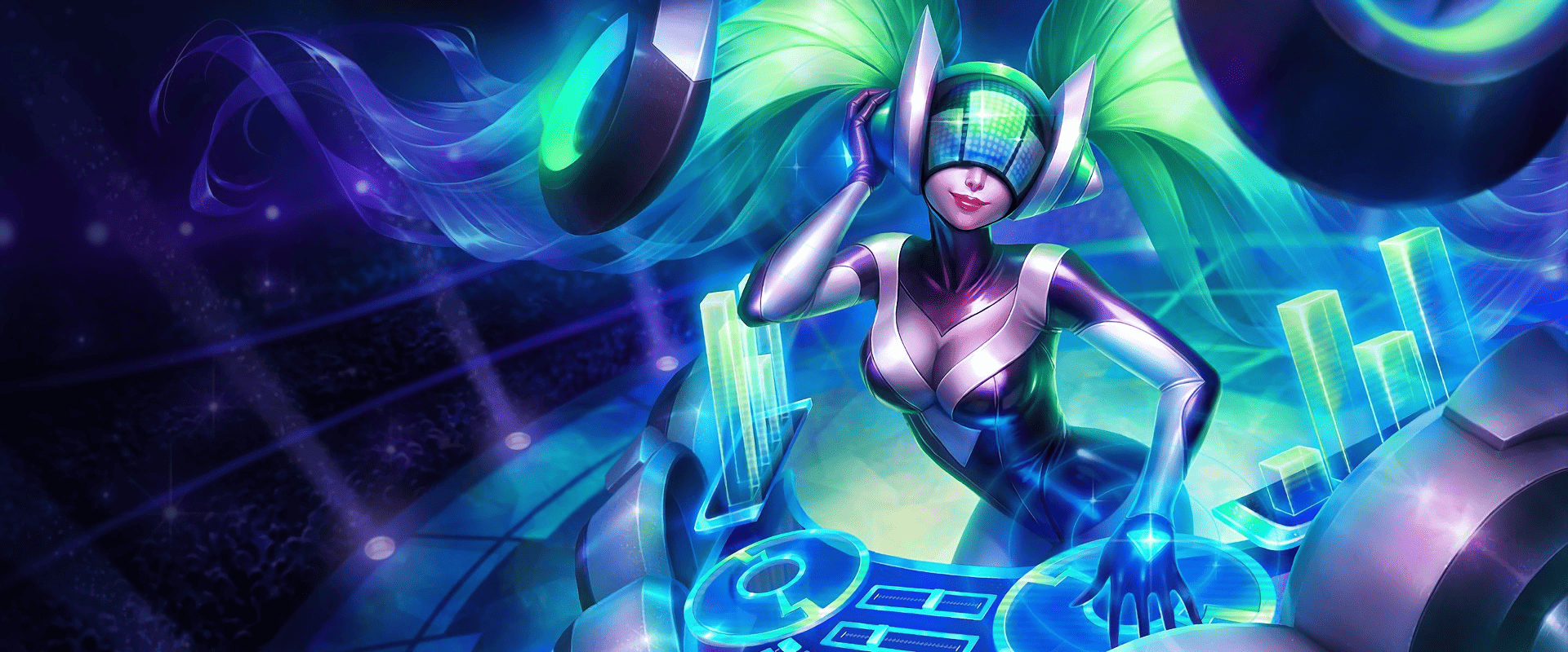 Ultimate DJ Sona, adquirível através dos Baús Hextec (Foto: Divulgação/League of Legends)