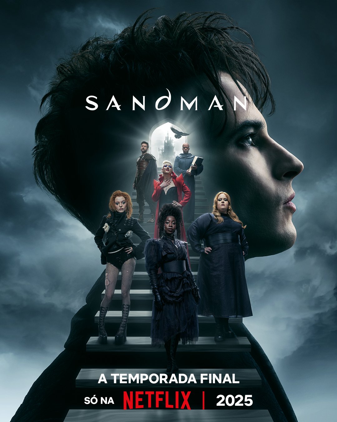 Pôster da temporada final de Sandman (Foto: Divulgação/NetflixBrasil)