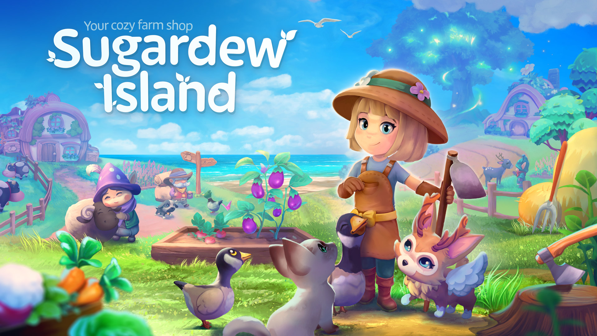 Sugardew Island - Your Cozy Farm Shop recebe data de lançamento