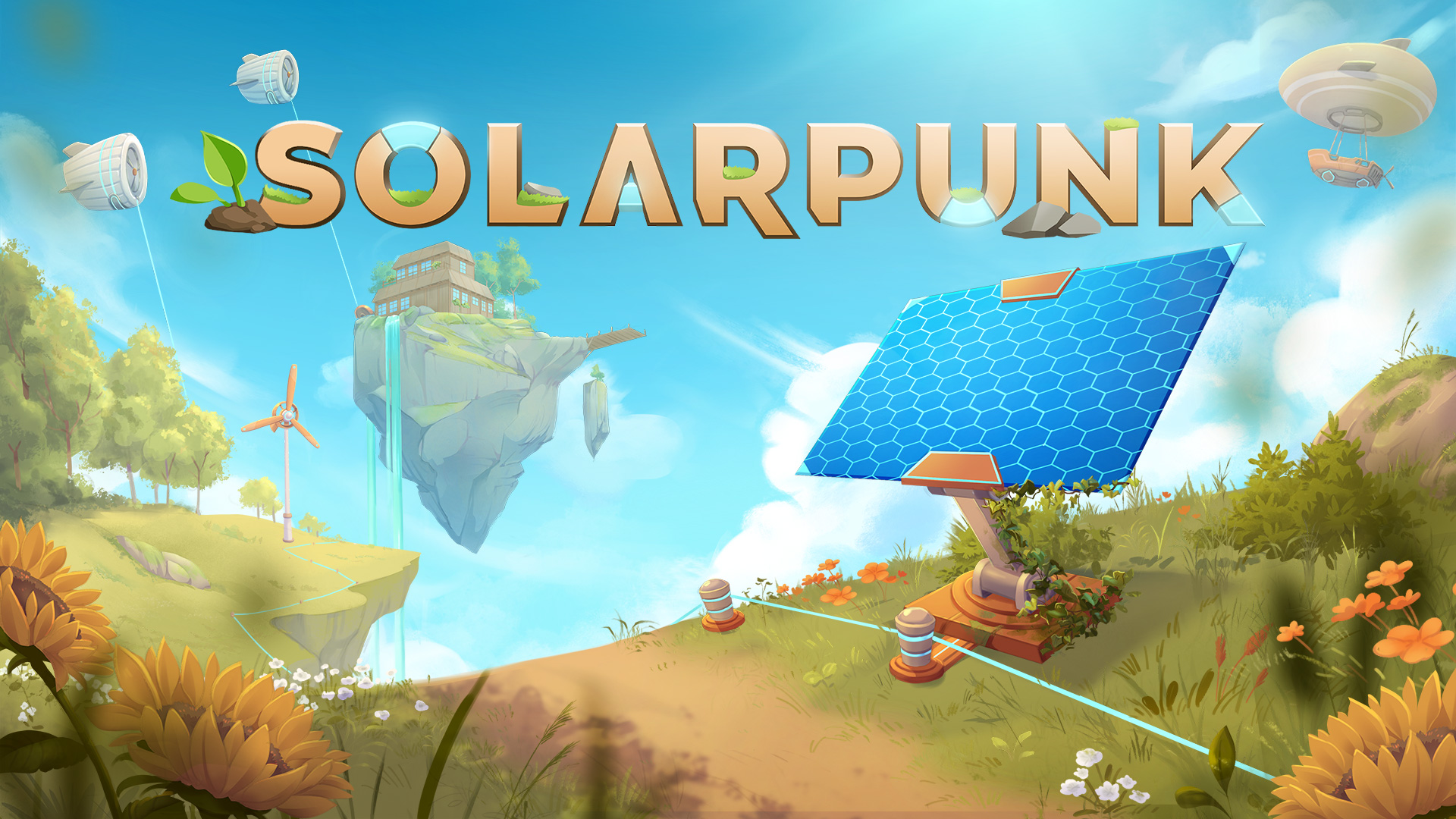 Solarpunk está de chegada ao Steam Next Fest