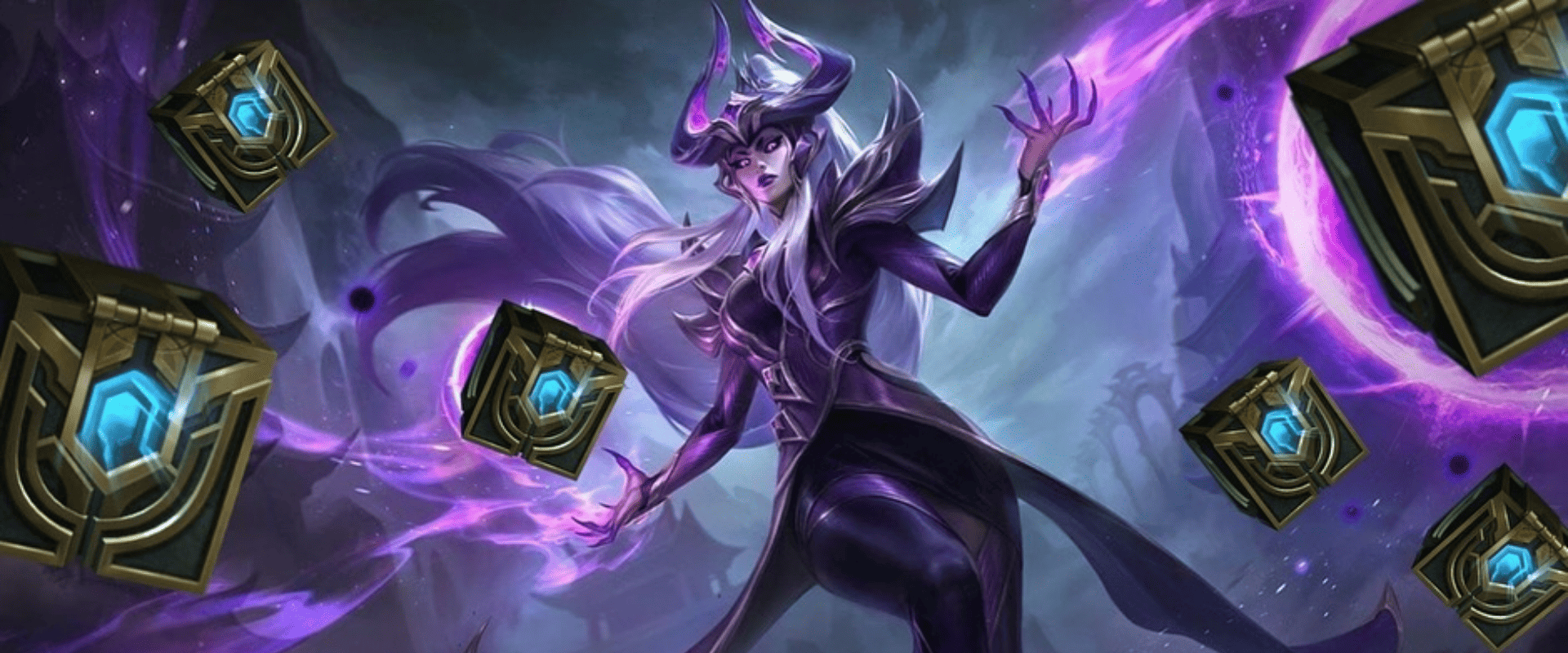 Syndra, com Baús Hextec (Foto: Divulgação/summoners_rift)