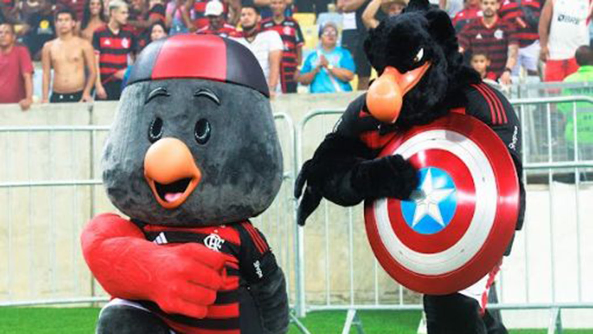 Disney promove Capitão América: Admirável Mundo Novo em clássico entre Flamengo e Botafogo