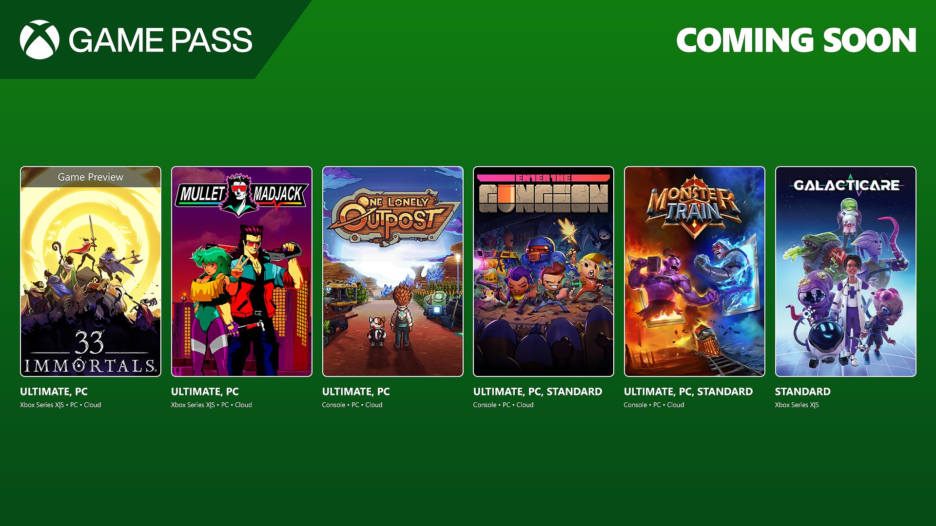 Xbox Game Pass anuncia novos jogos para o serviço em março