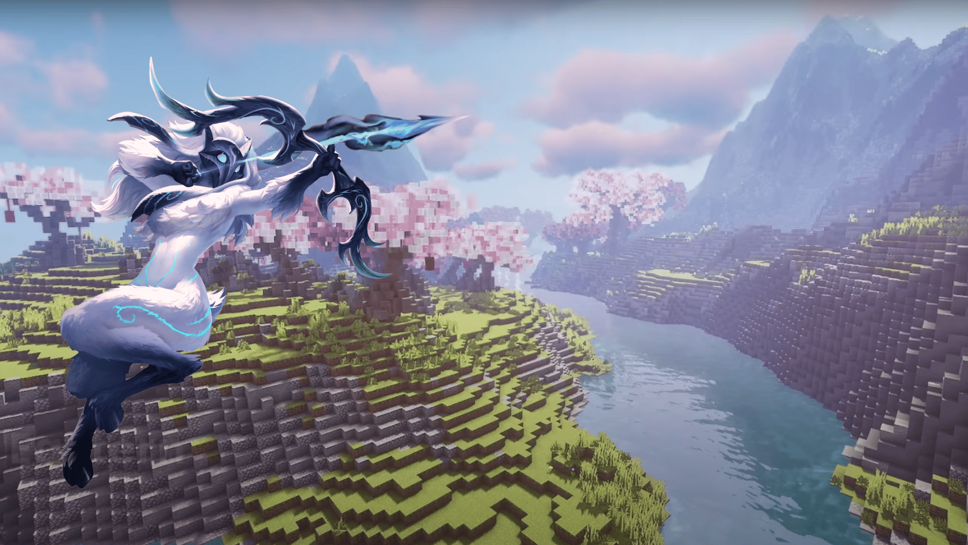 Kindred, no mapa de Ionia do Minecraft