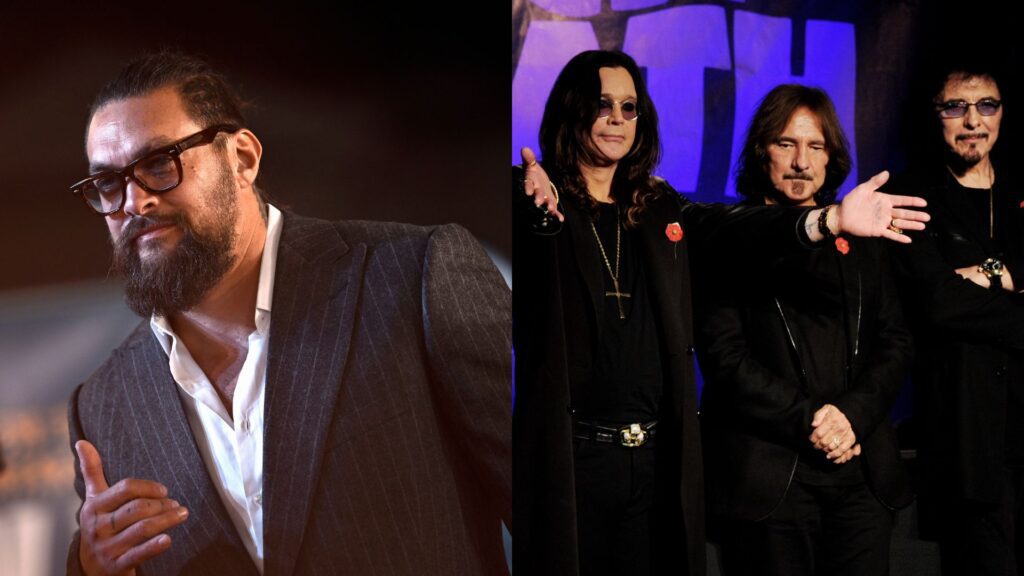 Jason Momoa se empolga com despedida do Black Sabbath