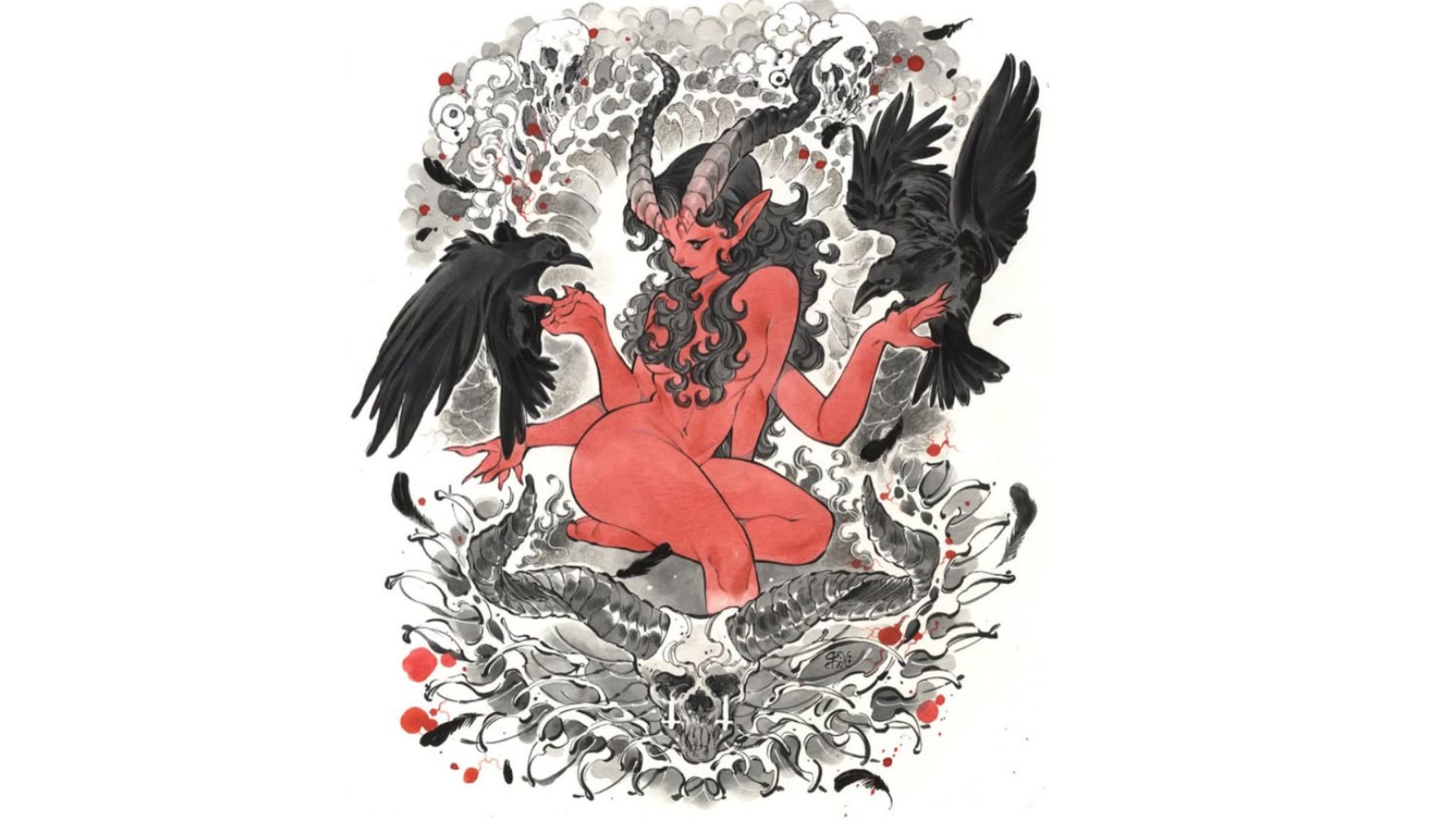 Arte de Big Rig feita por Peach Momoko