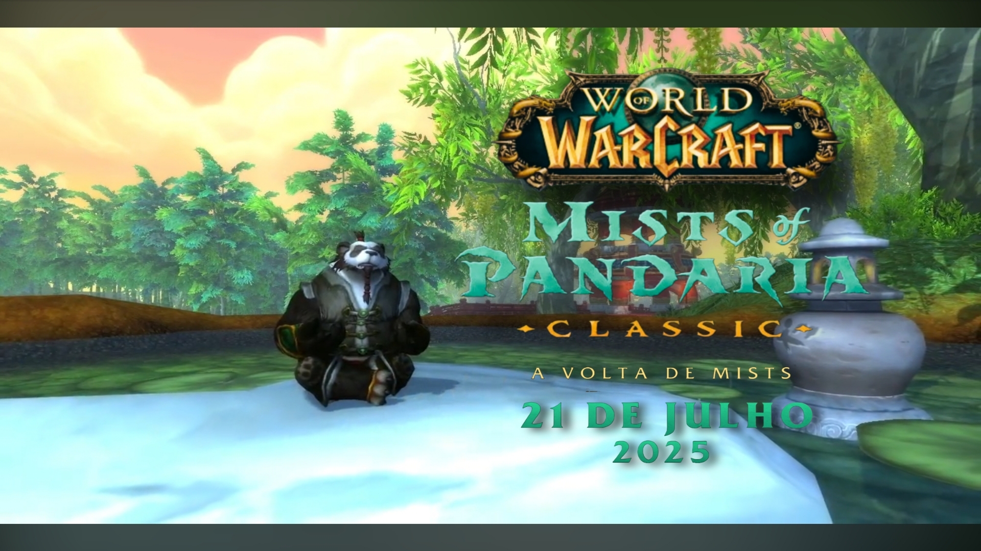 Mists of Pandaria Classic Chega em 21 de julho de 2025