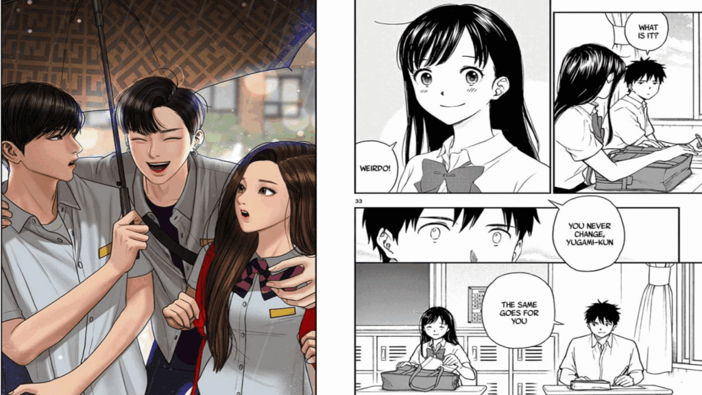Diferença entre manhwa e mangá