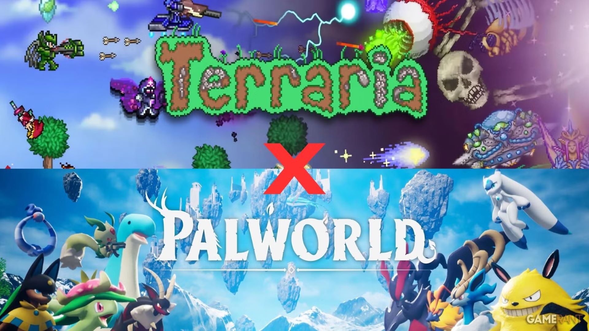 Colaboração entre Palworld e Terraria ganha janela de lançamento