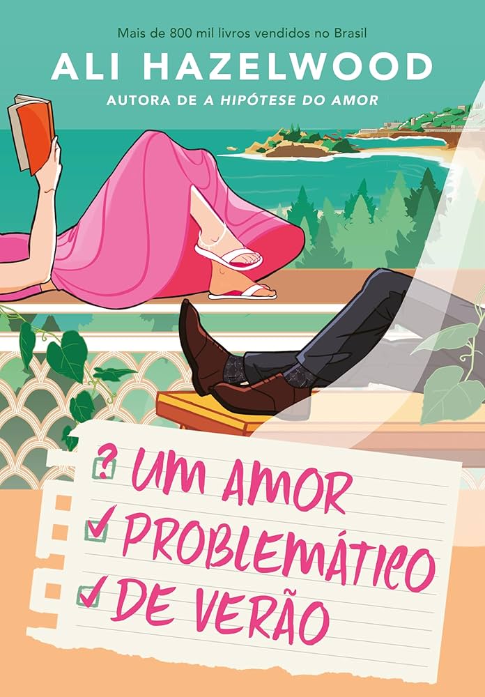 Lançamentos do livro Um Amor Problemático de Verão.