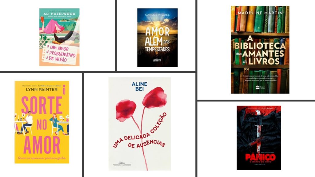 Lançamentos de livros em junho/2025