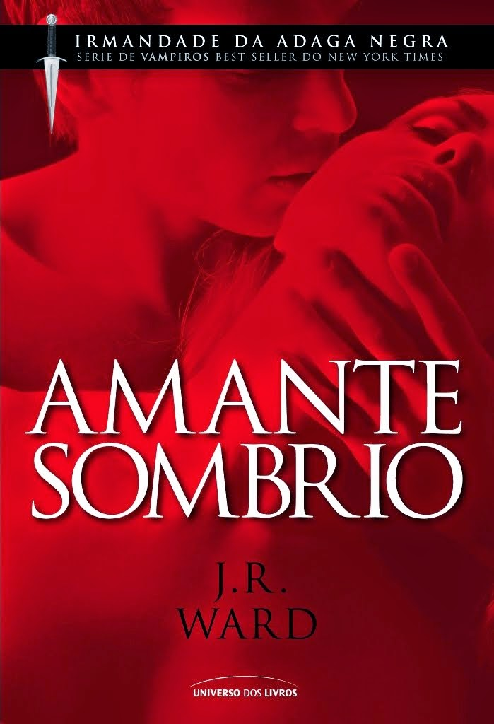 Capa do livro Amante Sombrio, da Irmandade da Adaga Negra.