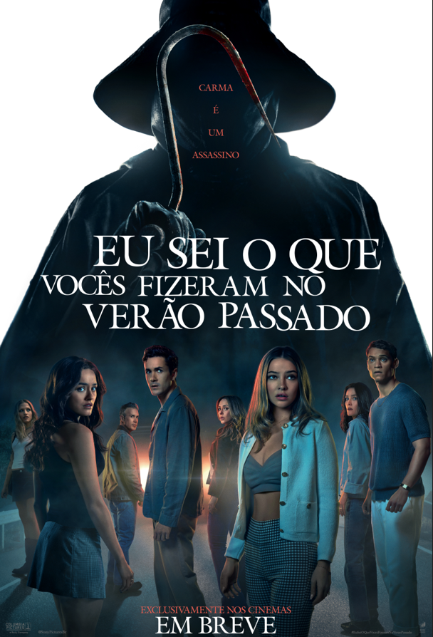 Poster do novo filme Eu Sei o que Vocês Fizeram no Verão Passado.