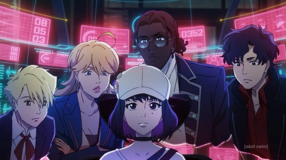 Cena do anime Lazarus