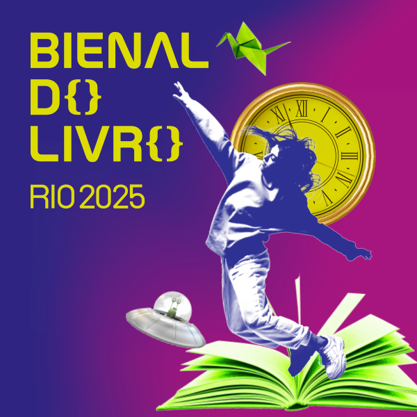 Post oficial da Bienal do Livro Rio 2025