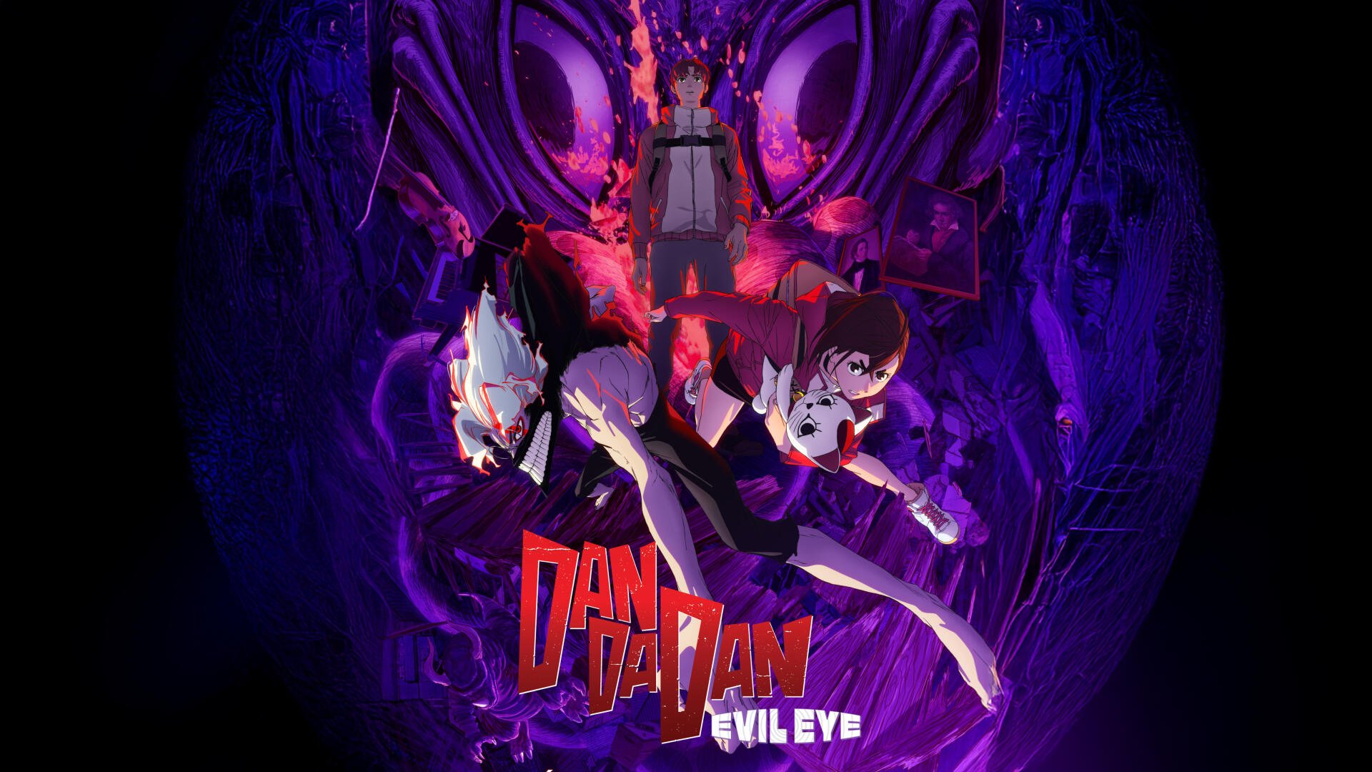 Dan Da Dan: Evil Eye chegou aos cinemas no dia 19 de junho