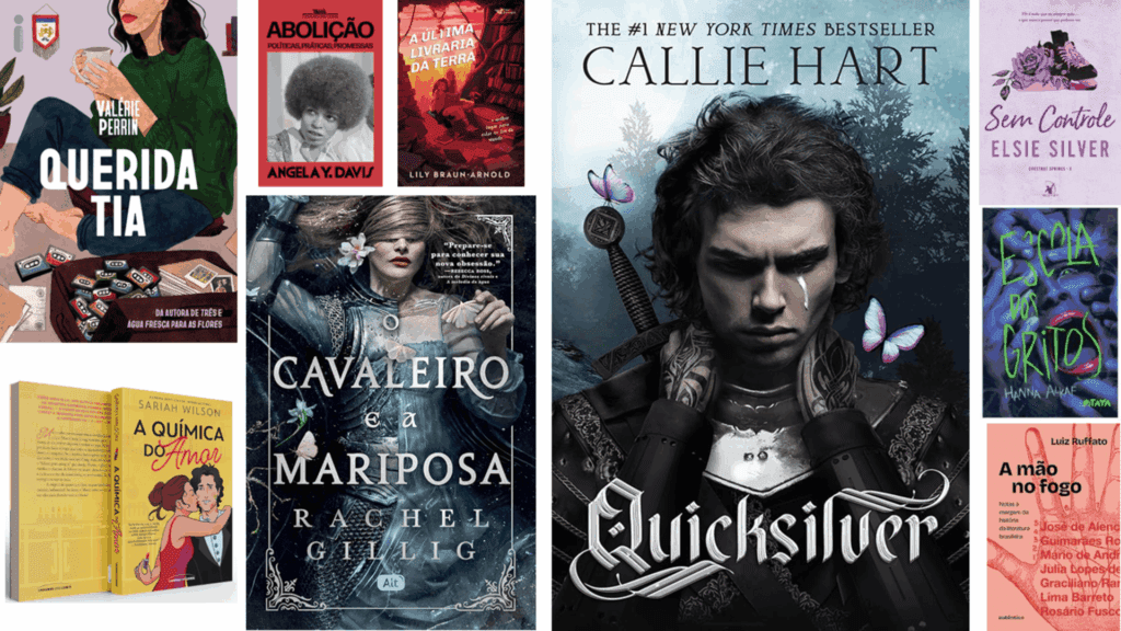 Lançamentos literários em julho/2025