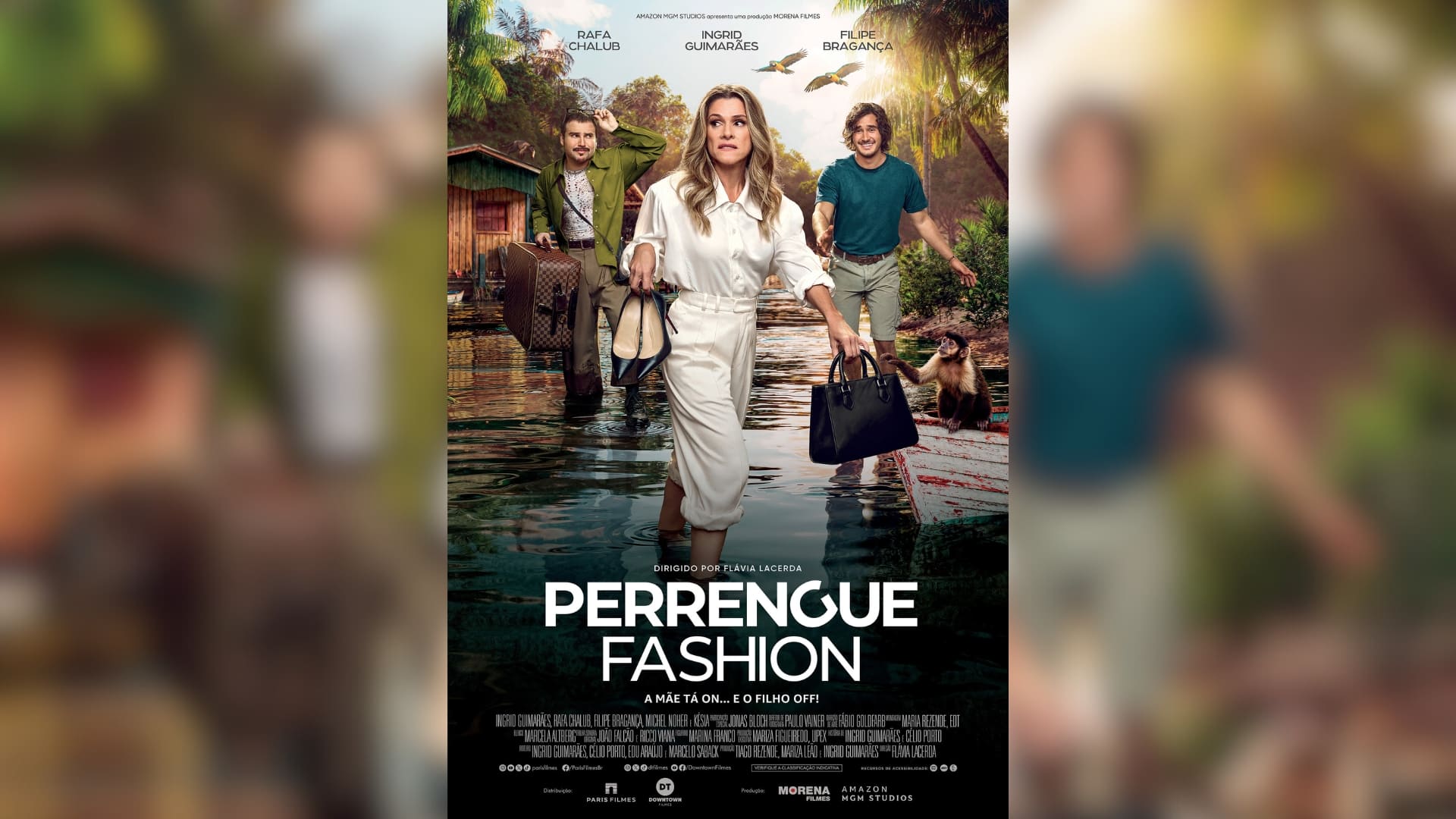 Ingrid Guimarães e Rafa Chalub entram no mundo da moda e das influenciadoras digitais no trailer de Perrengue Fashion