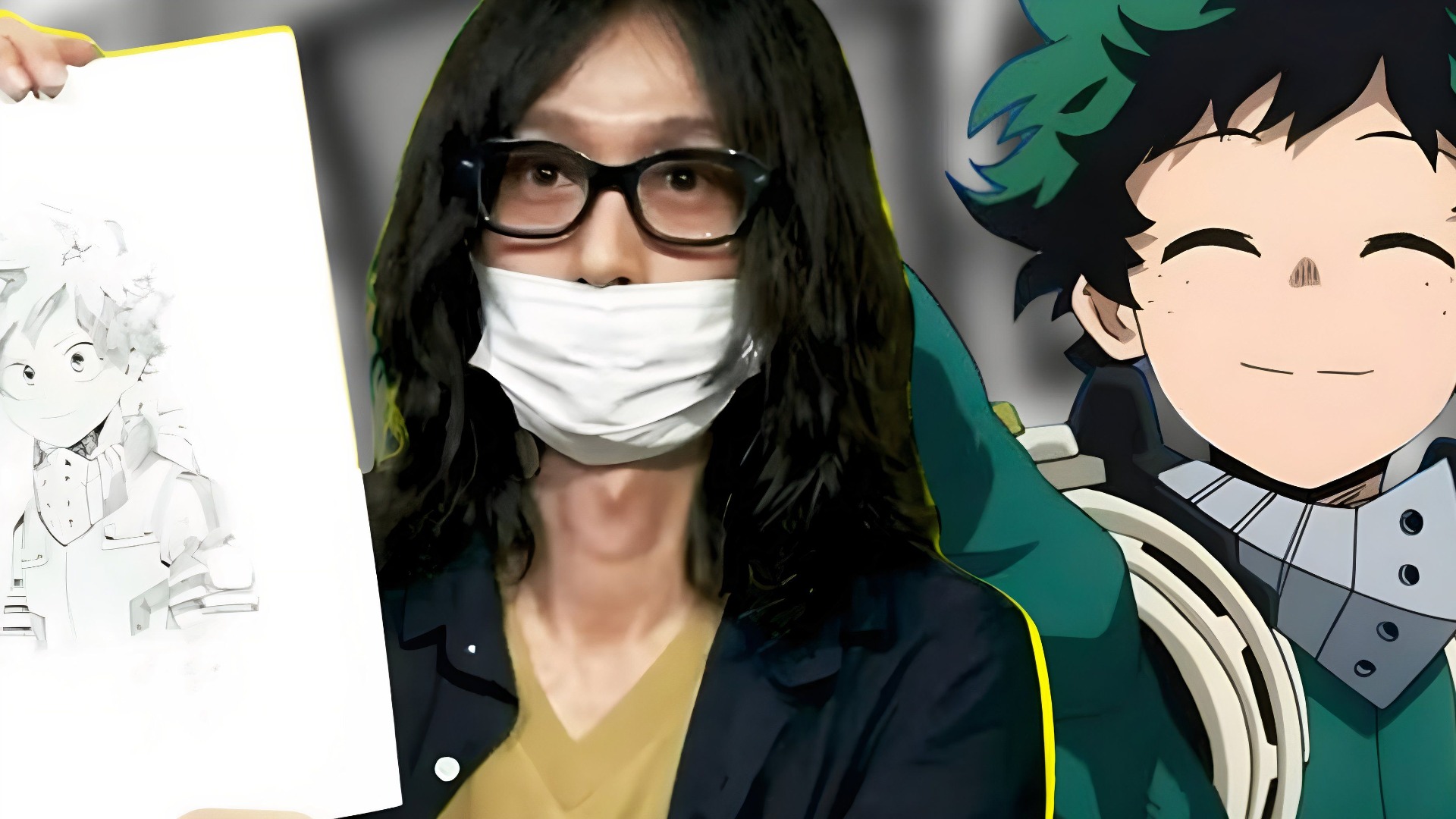 O autor de My Hero Academia, Horikoshi, lança uma nova atualização sobre seu próximo mangá