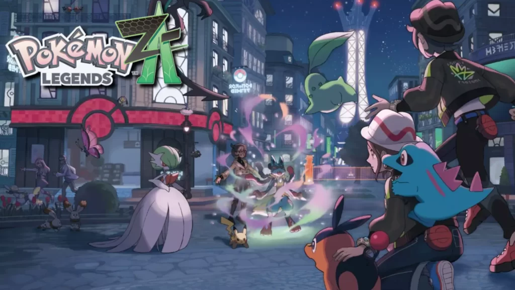 Pokémon Legends: Z-A – As novas Link Battles oferecem partidas competitivas para até 4 jogadores!