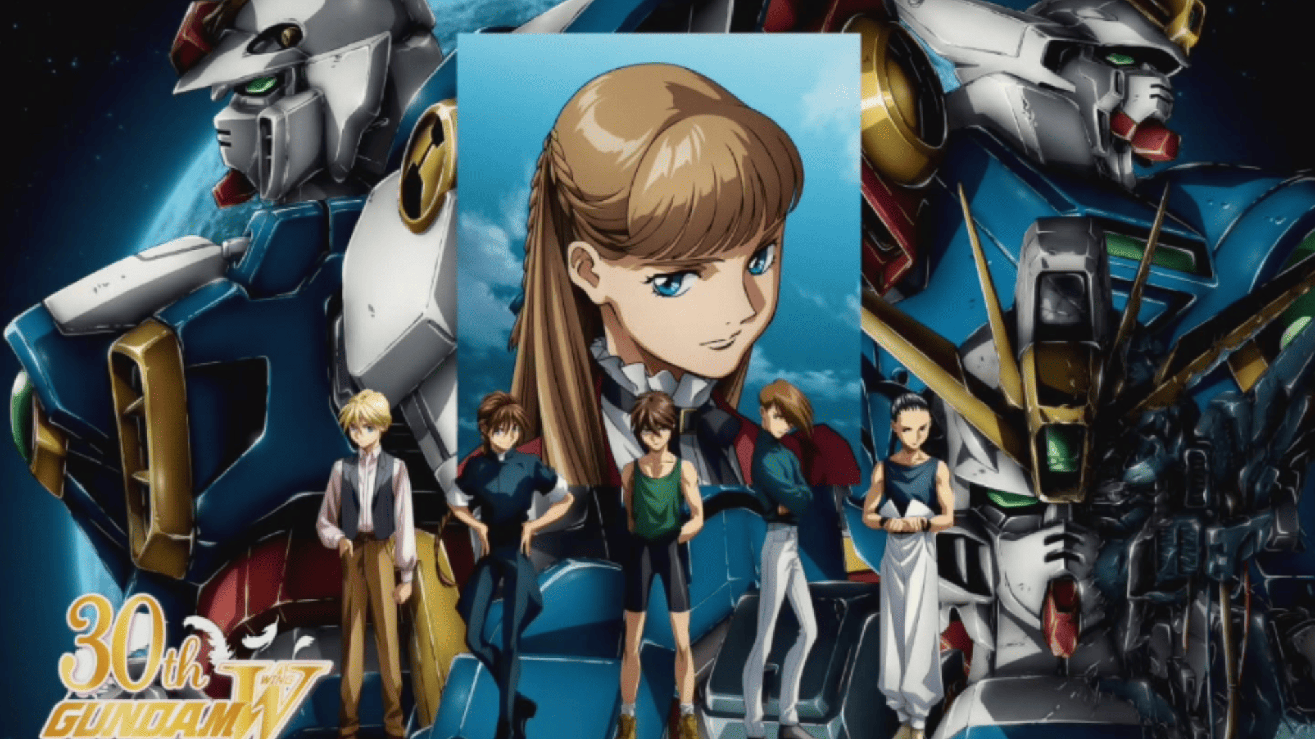 Gundam Wing completa 30 anos com reexibição de filme e novo mangá