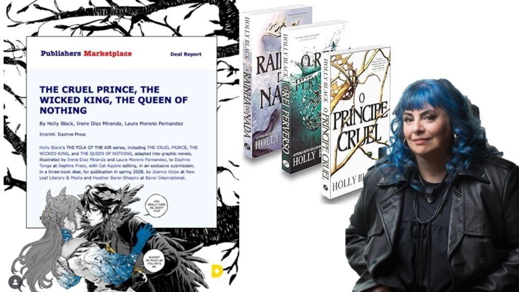 A trilogia “O Povo do Ar”, de Holly Black, será adaptada para graphic novel