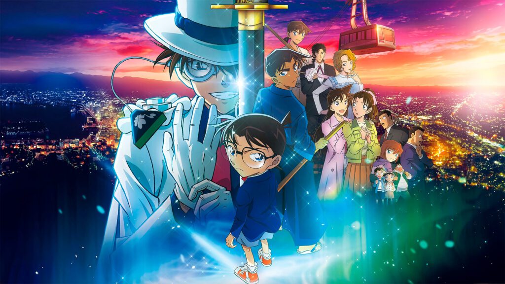 “Detetive Conan: O Pentagrama de Milhões de Dólares” estreia no Brasil após recorde histórico no Japão